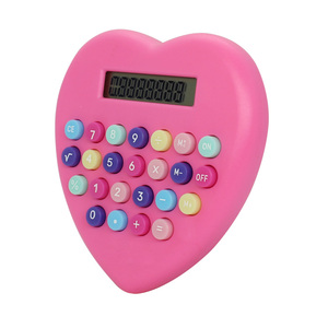 Fantaisie mignon en forme de coeur coloré calculatrice, le véritable <span class=keywords><strong>amour</strong></span> calculatrice - Product Image 2