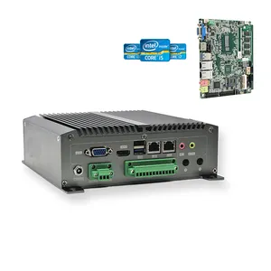 IP68 industrial x86 pc with core ATOM N2800 1.8Ghz dual core four threading and 4Gb RAM 2LAN