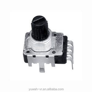 Best quality new carbon film insulation axis 4 pins linear 11mm Rotary a103k b102k c103k ohm potentiometer - Product Image 1