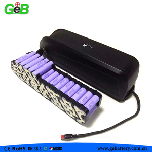 Paquete de batería para bicicleta eléctrica, nuevo estilo, <span class=keywords><strong>36v</strong></span>, <span class=keywords><strong>11Ah</strong></span>, 10S5P, con funda de plástico, venta al por mayor - Product Image 3