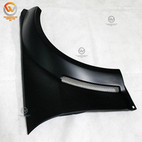 Kit carrosserie large style C63 AMG pour berline 4 portes Classe C W204 2012-2014, série noire, pièces automobiles