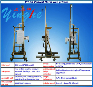 impresora de inyección de <span class=keywords><strong>pared</strong></span> vertical para imprimir comunal en la <span class=keywords><strong>pared</strong></span> directamente - Product Image 2