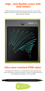 حامل أقلام متعدد الوظائف ومبتكر للمكتب مع لوحة كتابة إلكترونية بشاشة LCD من VSON WP9303C - Product Image 5