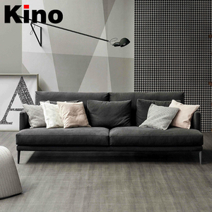 Sofá de tela moderno, mueble escandinavo, sofá clásico moderno, sofá de diseño de mediados de siglo - Product Image 3