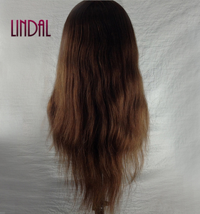 Cabeza de Maniquí Femenino LINDAL de Alta Calidad con Hombros para Peinados, <span class=keywords><strong>Muñeca</strong></span> de Pelo Humano Real para Prácticas de Peluquería - Product Image 2