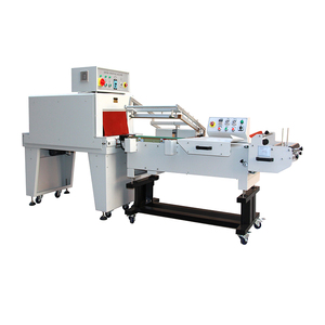 Máquina Envolvedora Retráctil Semiautomática Tipo L para Envasado de Alimentos y Bebidas con Papel - Product Image 1