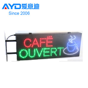 AliChina Express Letreros Luminosos LED de Acrílico para Publicidad, Cajas de Luz LED para Tiendas, Soporte para Neumáticos, Letrero LED de Apertura - Product Image 4