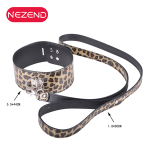 10 Pcs Luipaard Camouflage Groothandel Seksspeeltjes Volwassen Koppels <span class=keywords><strong>Games</strong></span> Lederen Staal Handboeien Kraag Zwepen Bondage Kit - Product Image 3