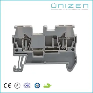 Wago UNIZEN China Marca Fornecedor Entre Em Contato Elétrico Trilho Din Bloco Terminal Conector