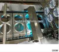 Machine automatique de remplissage et de scellage de gobelets pour yaourt liquide, miel et eau, avec système de capsulage et scelleuse de couvercles en aluminium