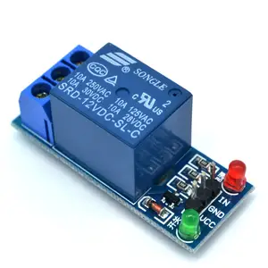 12V 1 Channel Relay Module Low Level Trigger Relay Board with LED Indicator Light 1 Way Relay