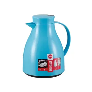 HAPPY LION Plastic Vacuum Coffee Pot with Glass Inner Milk Tea Thermos WJ-100