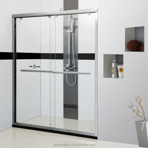 Cuarto de <span class=keywords><strong>baño</strong></span> particiones de vidrio <span class=keywords><strong>puerta</strong></span> corredera de Ducha - Product Image 3