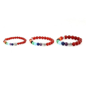 <span class=keywords><strong>Bijoux</strong></span> de yoga en <span class=keywords><strong>pierre</strong></span> naturelle 8mm, bracelet améthyste avec perle de chakra énergétique et breloque bouddha - Product Image 5