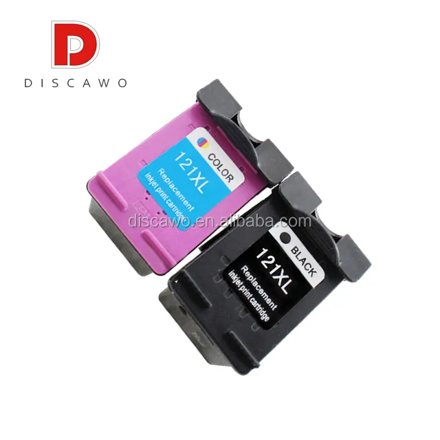 Discawo Parts Compatible For HP Deskjet D2563 F4283 F2483 F2493 F4213 F4275 F4283 F4583 121XL 121 Ink Cartridge