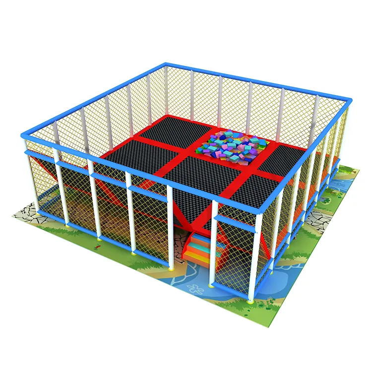 Kinderen trampoline park indoor bungeejumpen trampoline park voor kinderen