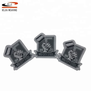 Corte láser de encargo al por mayor de coser en tejido parches - Product Image 1