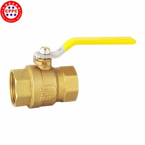 control de latón de la válvula de bola de la altura para la mejor calidad al por mayor 3/4 de la pulgada dn20 pn40 agua / tuberí - Product Image 1