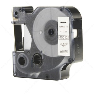 Compatibile Dymo etichetta nastro D1 45013 stampante Labelmanager stampante nero su bianco 12MM carta etichetta 12mm nastro della stampante