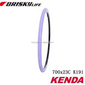 Waterproof Kenda 700 23c purple bicycle tires colorful tires