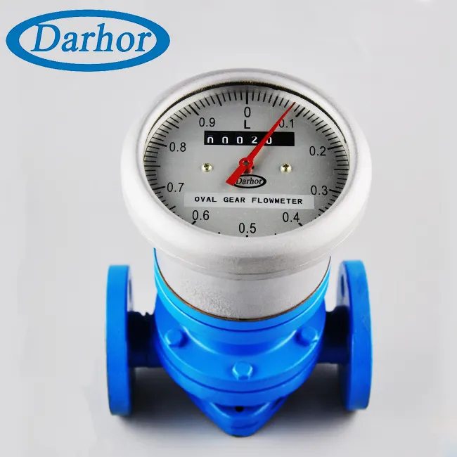Счетчик Darhor DH900 series 4-20 импульсный механический расходомер топлива