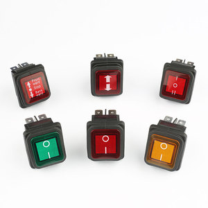 Pulsante giallo 4pin 250v 16A bilanciere interruttori di qualità migliore piccoli interruttori a bilanciere On/off per elettrodomestici - Product Image 4