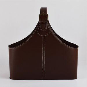 Cesta de Regalo Navideña de Cuero PU de Alta Gama para Alimentos, Proveedor Chino - Product Image 4