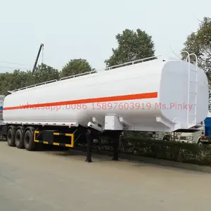 50000L-60000 Litri di Carburante Petroliera Semitrailer, Serbatoio carburante Rimorchio, serbatoio Rimorchio Per Le Vendite