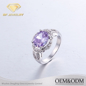 <span class=keywords><strong>Alibaba</strong></span> Al Por Mayor de la CZ 925 Anillo de Plata Esterlina Designs for Girls - Product Image 2