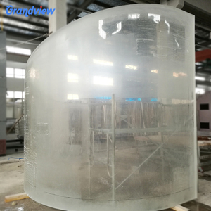 Cylindre UV acrylique <span class=keywords><strong>Aquarium</strong></span> réservoir d'eau en plastique Aquariums et accessoires durables 5l transparent grand cylindre en plastique réservoir - Product Image 2