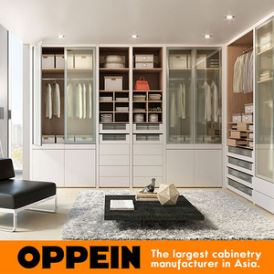 Diseño de tipo en forma de l armarios dormitorio abierta sin puertas - Product Image 1