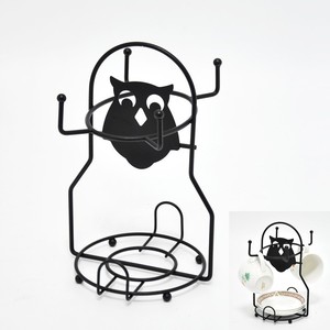 Porte-tasses à café élégant à 6 crochets en fil d'or rose - Product Image 3