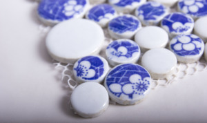 Di forma rotonda <span class=keywords><strong>con</strong></span> il modello di fiore ciottoli di ceramica a mosaico di ciottoli <span class=keywords><strong>piastrelle</strong></span> - Product Image 4