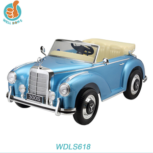 WDLS618 المرخصة الكهربائية الطفل سيارة ، مع 2.4G r/c ، الموسيقى والضوء ، راديو ، SD بطاقة لينة جلد مقعد سيارة أطفال ، شعبية الحاضر - Product Image 2