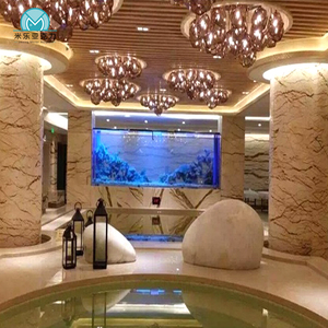 Fabrikant Professionele Aangepaste Hoge Kwaliteit Decoratie Live Dolfijn Hotel Vis Aquarium - Product Image 4