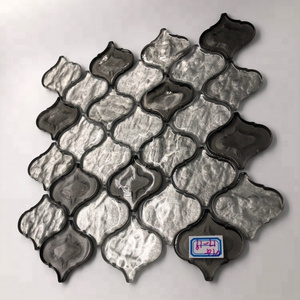 Mosaico de vidrio baldosas <span class=keywords><strong>arabesco</strong></span> para la decoración de la pared - Product Image 6