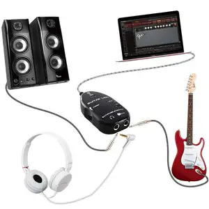 Electric USB Guitar Link Midi Guitar cable Driver