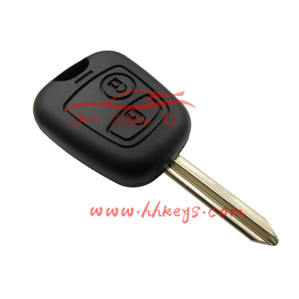 KEY COMPLETE NEW 2 Buttons for PEUGEOT 206- TO PROGRAM