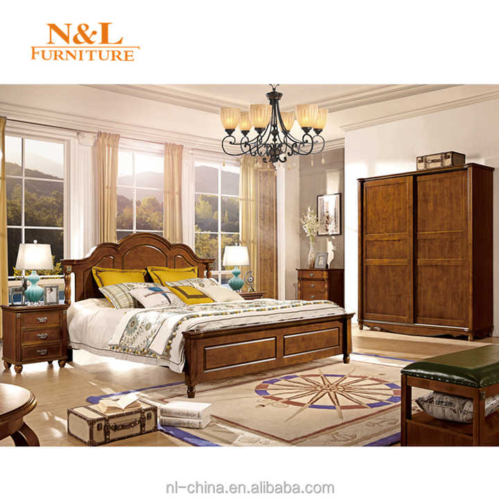 Shop Our Latest North American Style Solid Wood Bed Designs