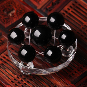 Obsidiana <span class=keywords><strong>siete</strong></span> estrellas array bola de cristal decoración Big Dipper Decoración - Product Image 3
