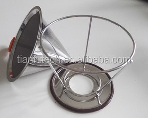 Titanium Tráng Thép Không Gỉ Lọc Cà Phê <span class=keywords><strong>Cone</strong></span>/Thông Minh Cà Phê Nhỏ Giọt/Nhỏ Giọt Cà Phê <span class=keywords><strong>Maker</strong></span> Với Chủ - Product Image 6