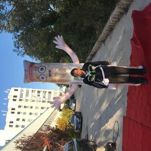 Inflatable Gấu Bắc Cực Trắng Đi Bộ Rối Inflatable Đi Bộ Plush Panda Polar Bear - Product Image 4