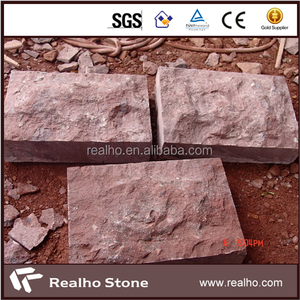 Revestimiento de la pared de Setas de Pórfido Rojo Baldosas De Granito Precios - Product Image 2