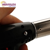 Torche à gaz butane portable avec flamme réglable, torche de cuisine