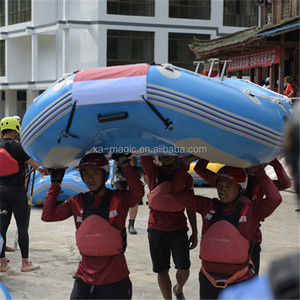 <span class=keywords><strong>Bateau</strong></span> pneumatique gonflable Arc Rise de Xi'an Magic Welding <span class=keywords><strong>Tech</strong></span> avec bâche en PVC, capacité de 2 à 14 personnes - Product Image 4