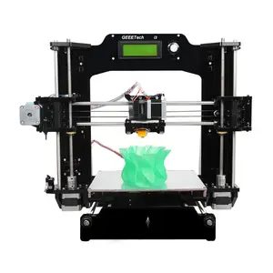 Geeetech impressora 3d grande, impressora 3d reprap multi cores