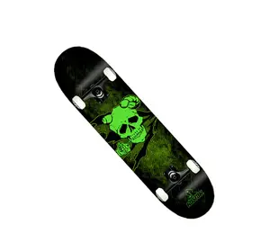 7.5 "Hoge kwaliteit maple compleet skateboard, nice design 7ply Canadese esdoorn skateboard set