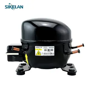 SIKELAN R600a 110v 1/6 hp refrigerator freezer fridge AC motor hermetic refrigeration Compressor QD85Y11G 174W OE