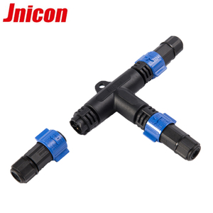 Aplicación industrial 4 pin barco conector impermeable conector <span class=keywords><strong>t</strong></span> - Product Image 1