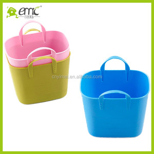 Chất Lượng Cao Lưu Trữ Bàn Mini Giỏ Mềm Mini Nhựa Giỏ Với Xử Lý - Product Image 2